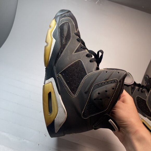 Nike Air Jordan Retro 6 VI Lakers 2010 Men’s Size 8.5 384664-002 - Picture 9 of 16